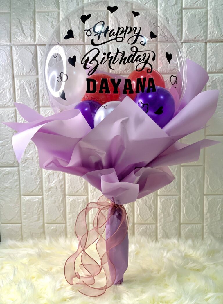 0075 生日 氣球花束