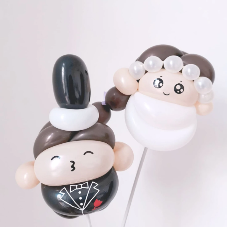 0278 婚禮 couple (chibicoro 氣球 系列)
