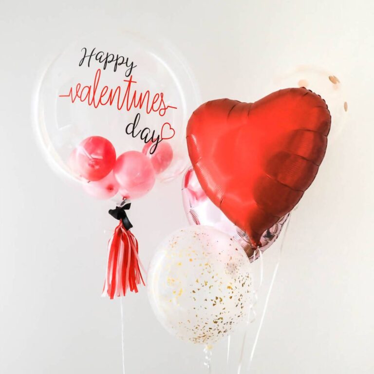 0295 24 泡泡 氣球花束 for 情人節's day 2019