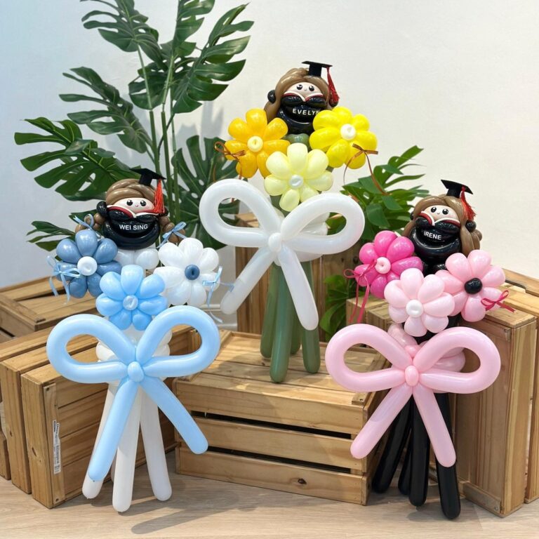 0327 畢業 氣球花束 - doll 系列 (klang valley delivery only)