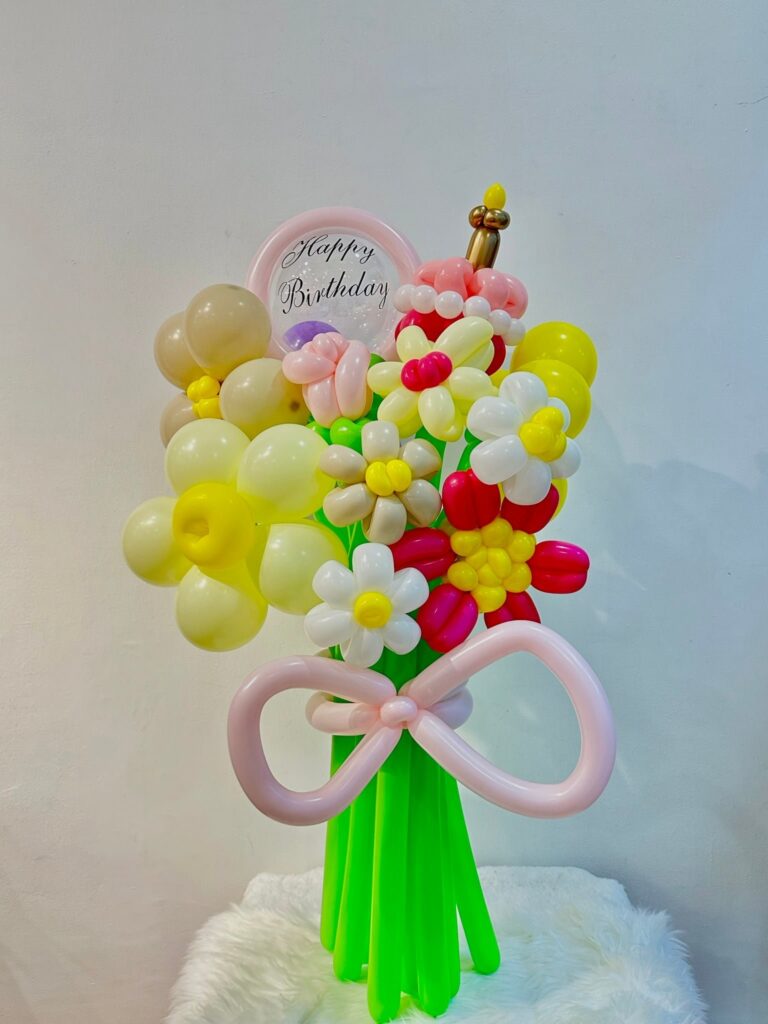 0403 氣球 花 花束 優質 - garden 系列 [klang valley delivery only]