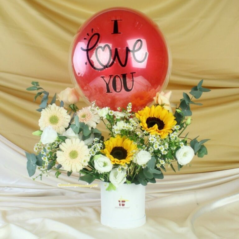 0465 fe系列 氣球 花 盒 (klang valley delivery only)