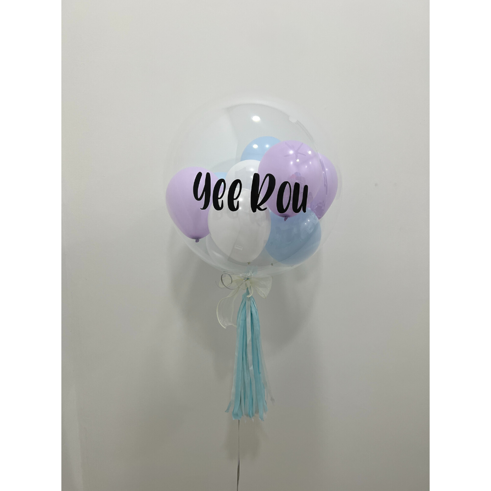 0545 24 (藍色 lilac) 泡泡氣球 (klang valley delivery) (藍色)