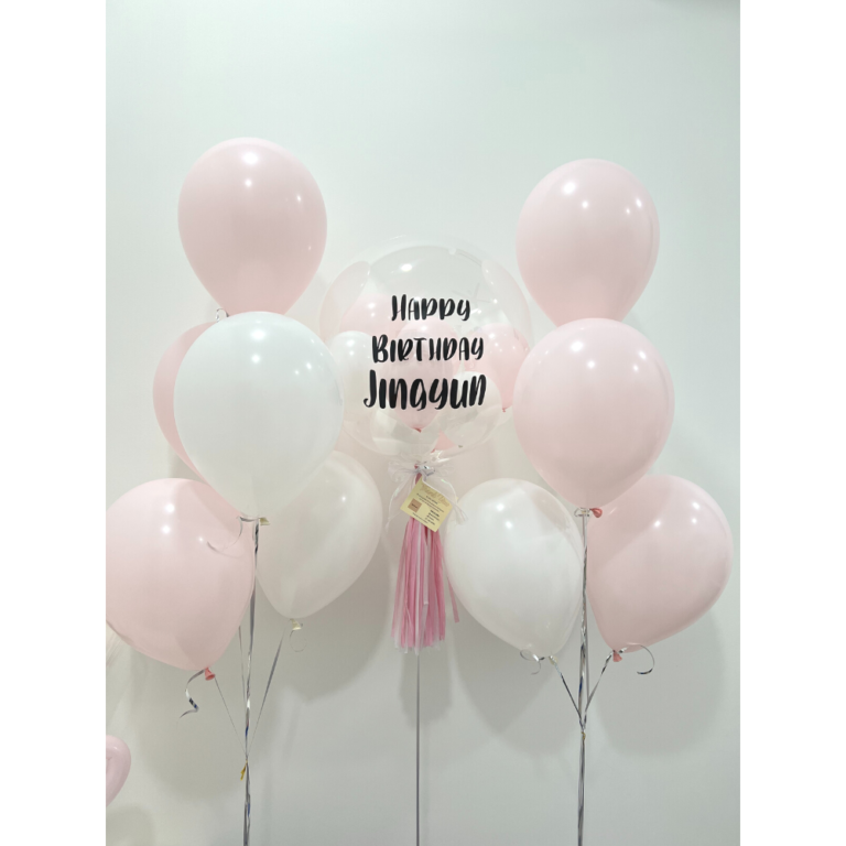 0553 24 camelia 泡泡氣球 套裝 (klang valley delivery)