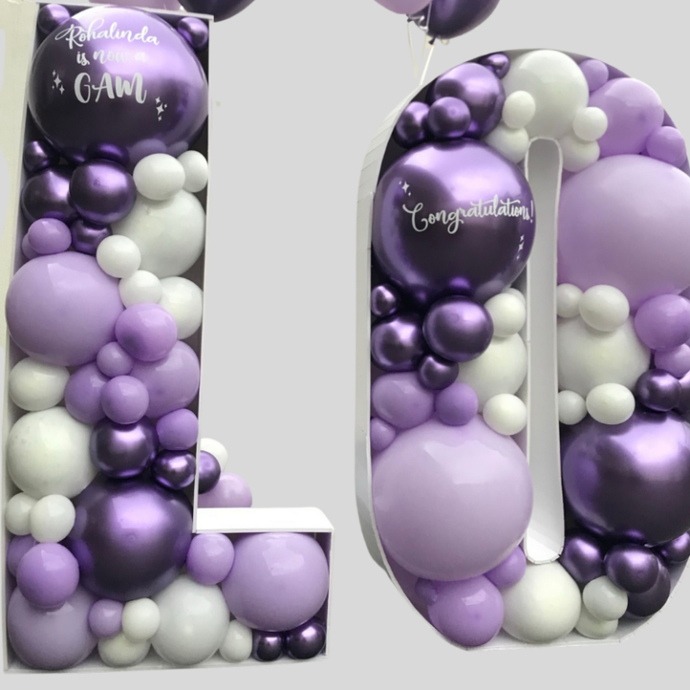 0570 氣球 mosaic 字母s - 雙個 字母s (klang valley delivery)