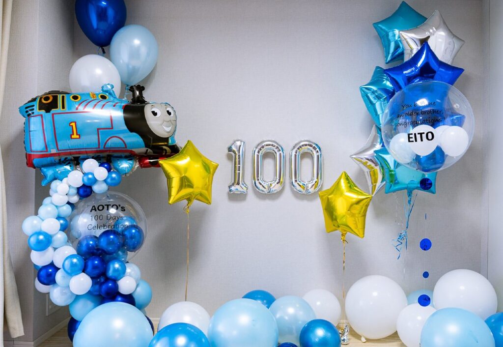 100日Celebration_Thomas裝飾